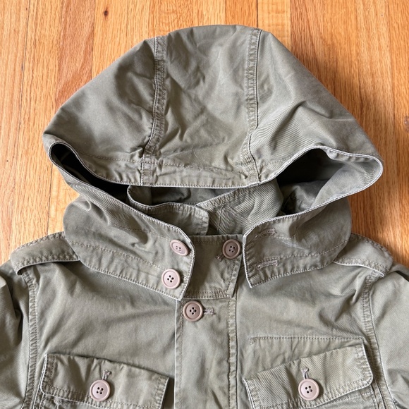 J.CREW Hunter Green Cotton Field Mechanic Military Utility Jacket - Picture 8 of 15